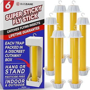 RESCUE! Outdoor Fly Trap - Reusable - 3 Traps