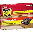 Raid Double Control Small Roach Baits, Child Resistant, For Indoor Use, Kills Roaches for 3 Months, 12 Count