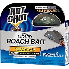 Combat Max 12 Month Roach Killing Bait, Small Roach Bait Station, Child-Resistant, 18 Count