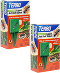 Terro T1812 Outdoor Liquid Ant Killer Bait Stakes - 8 Count (0.25 oz each) (2 Pack)