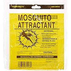 Flowtron Electric Bug Zapper 2 Acres Outdoor Insect Control with Dual Lure Method, 120W UV Light & Octenol Attractant for Fly & Mosquito, 5600V Kill Grid, Made in USA