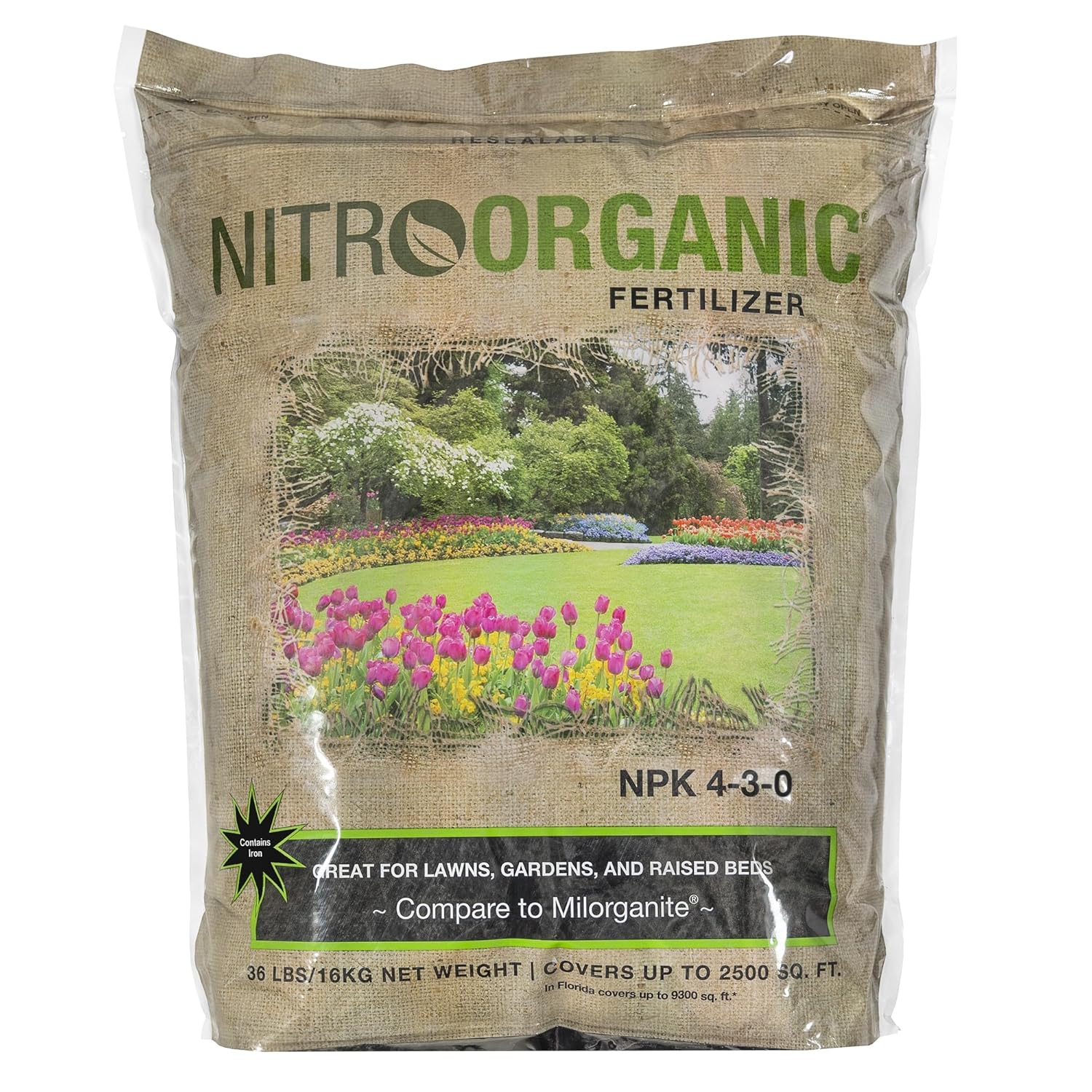 Natural Plant Food Fertilizer, 5lbs - Provides Optimal Nutrient Intake to Enhance Root Growth in Lawns, Gardens, Raised Beds, Seedlings & More - Slow Release